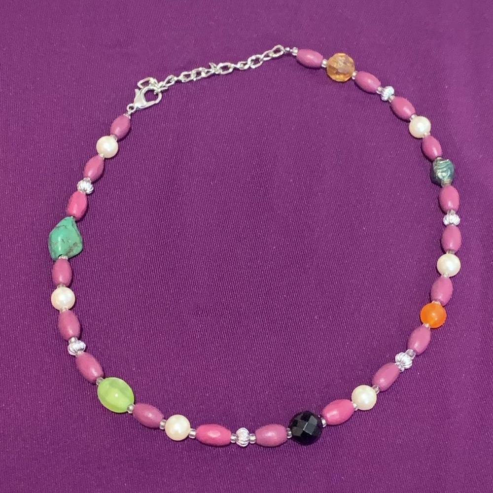 Funky Handmade Beaded Choker